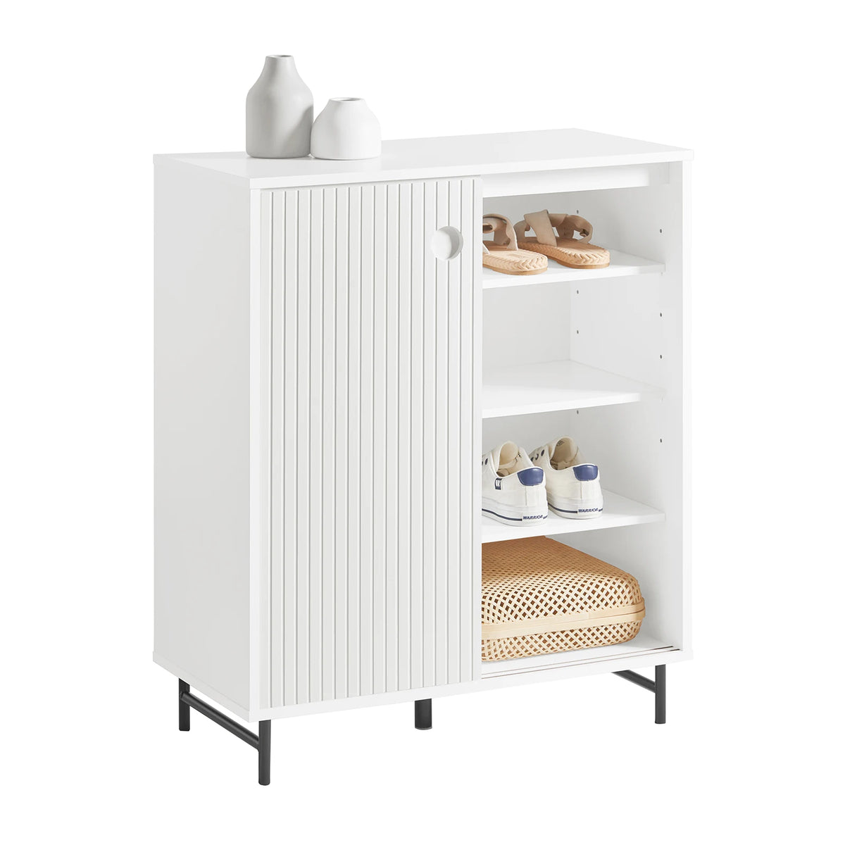 Armoire à chaussures avec portes coulissantes Alcovea