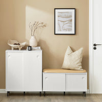 Armoire à chaussures avec portes coulissantes Alcovea