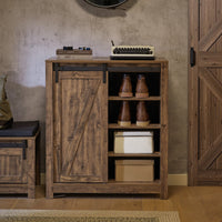 Armoire à chaussures étroite Alcovea