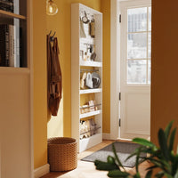 Armoire à chaussures murale étroite Alcovea