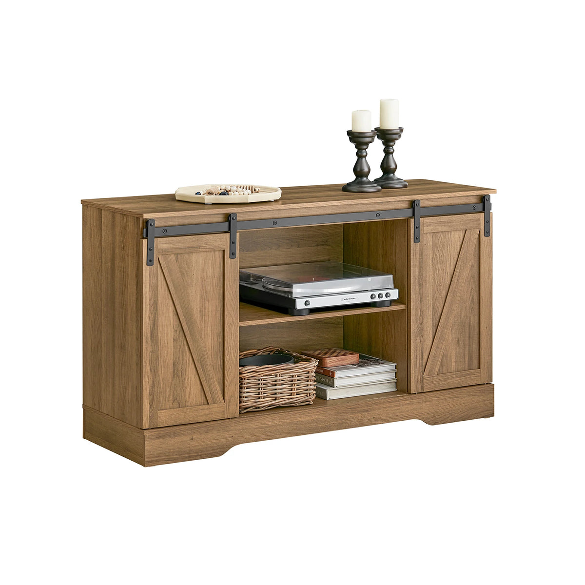 Bahut avec portes coulissantes 120x70x40cm Alcovea