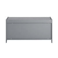 Banc à chaussures avec 2 portes, tiroirs et paniers Alcovea