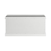 Banc à chaussures avec 2 tiroirs et 2 paniers Alcovea