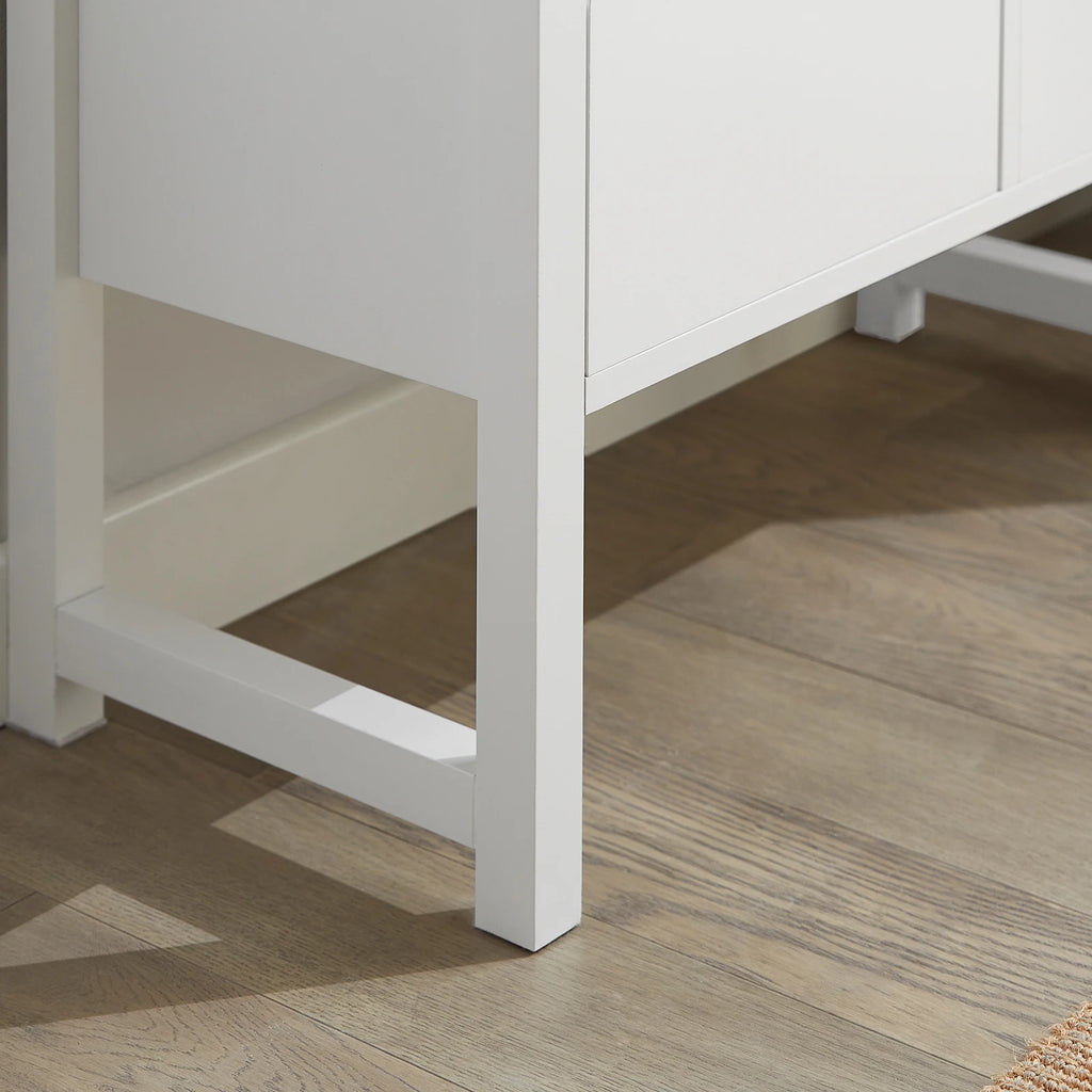 Banc à chaussures avec 2 tiroirs et assise Alcovea