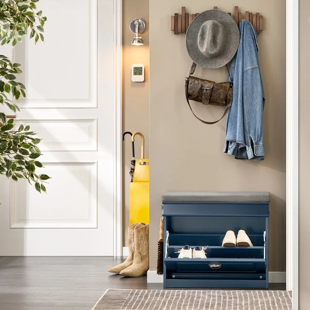 Banc à chaussures avec portes Alcovea