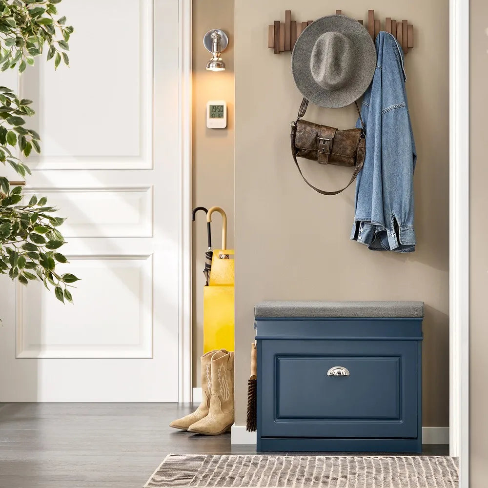 Banc à chaussures avec portes Alcovea