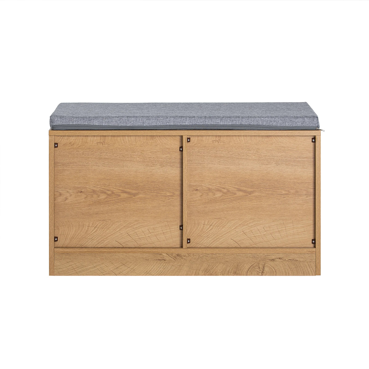 Banc à chaussures avec portes coulissantes et assise Alcovea