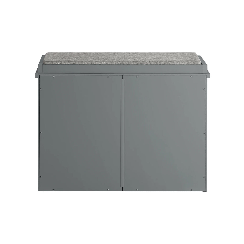 Banc à chaussures avec tiroirs et assise Alcovea