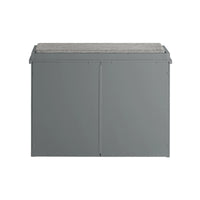 Banc à chaussures avec tiroirs et assise Alcovea