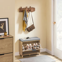 Banc à chaussures pliant avec assise Alcovea