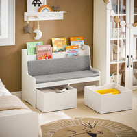 Banc à chaussures sur roulettes avec assise Alcovea