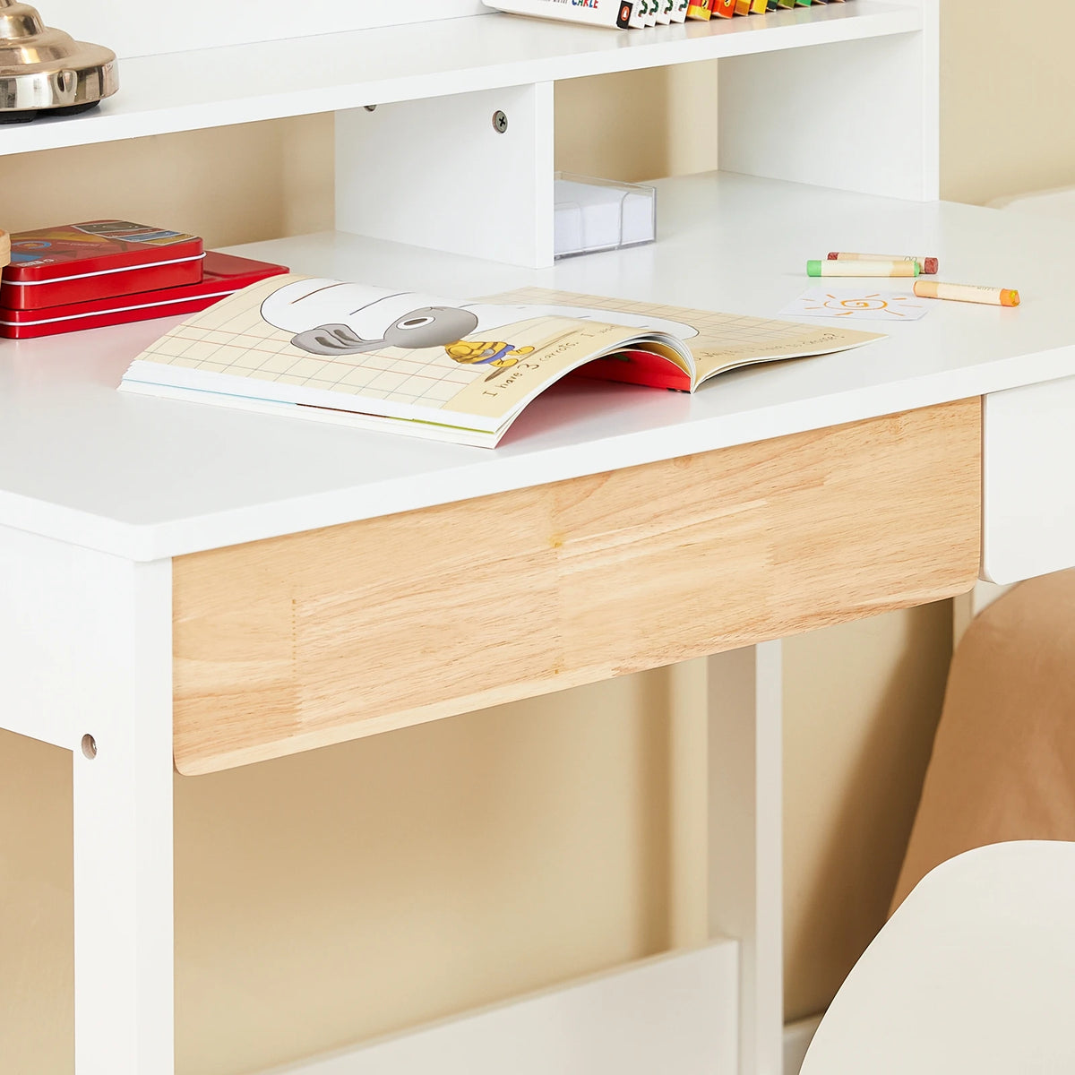 Bureau d'angle avec rangement Alcovea