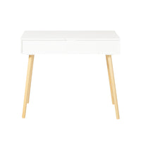 Bureau moderne avec 2 tiroirs Alcovea