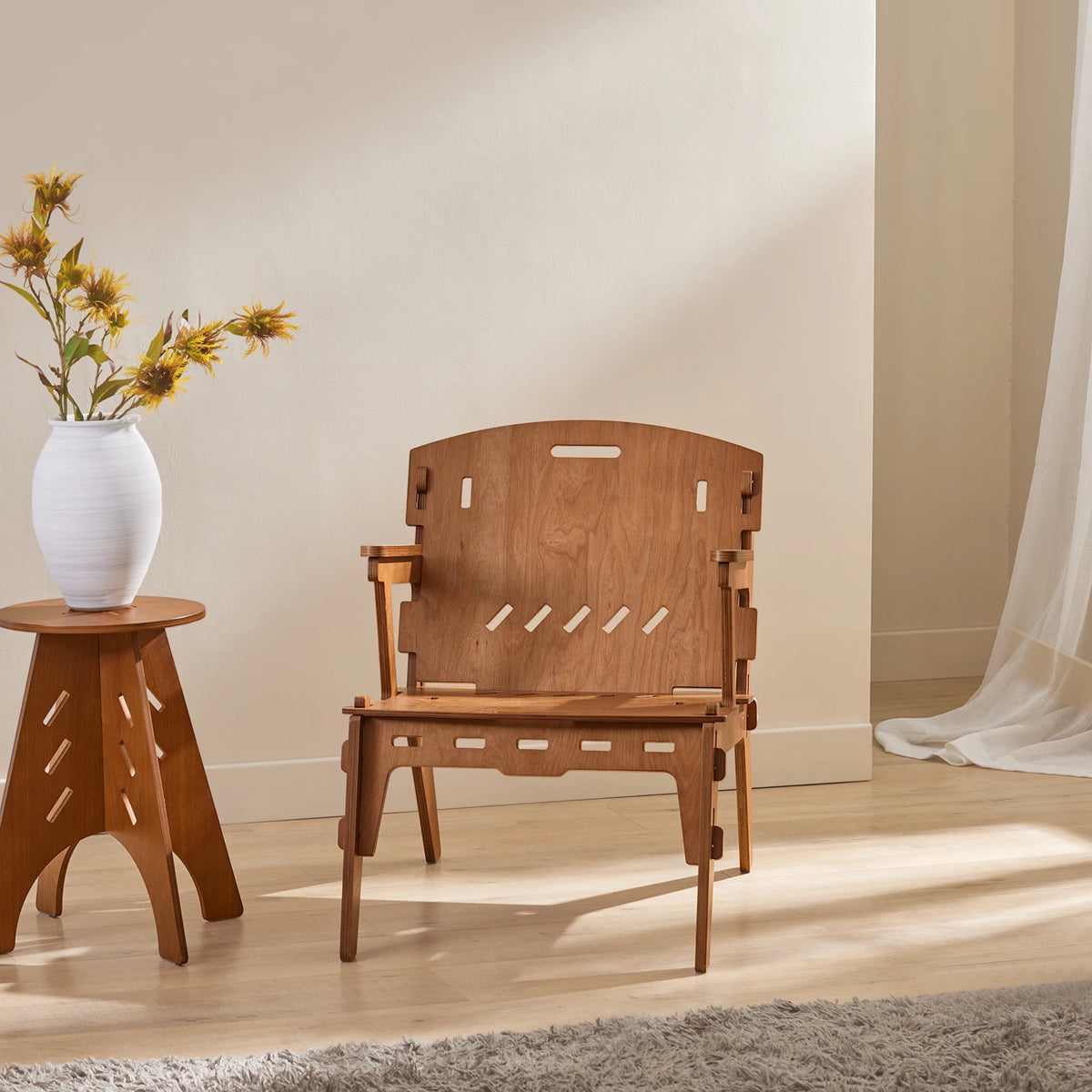 Chaise enfant avec assise Alcovea