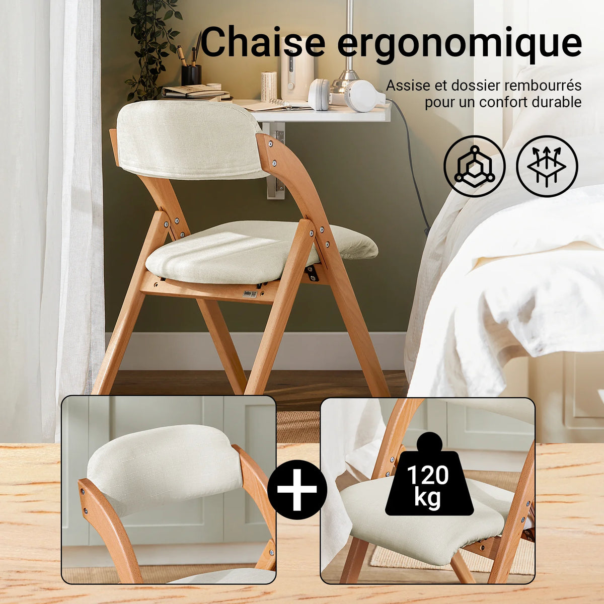 Chaise pliante Alcovea