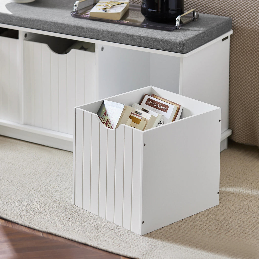 Coffre de rangement avec tiroirs et 3 paniers Alcovea