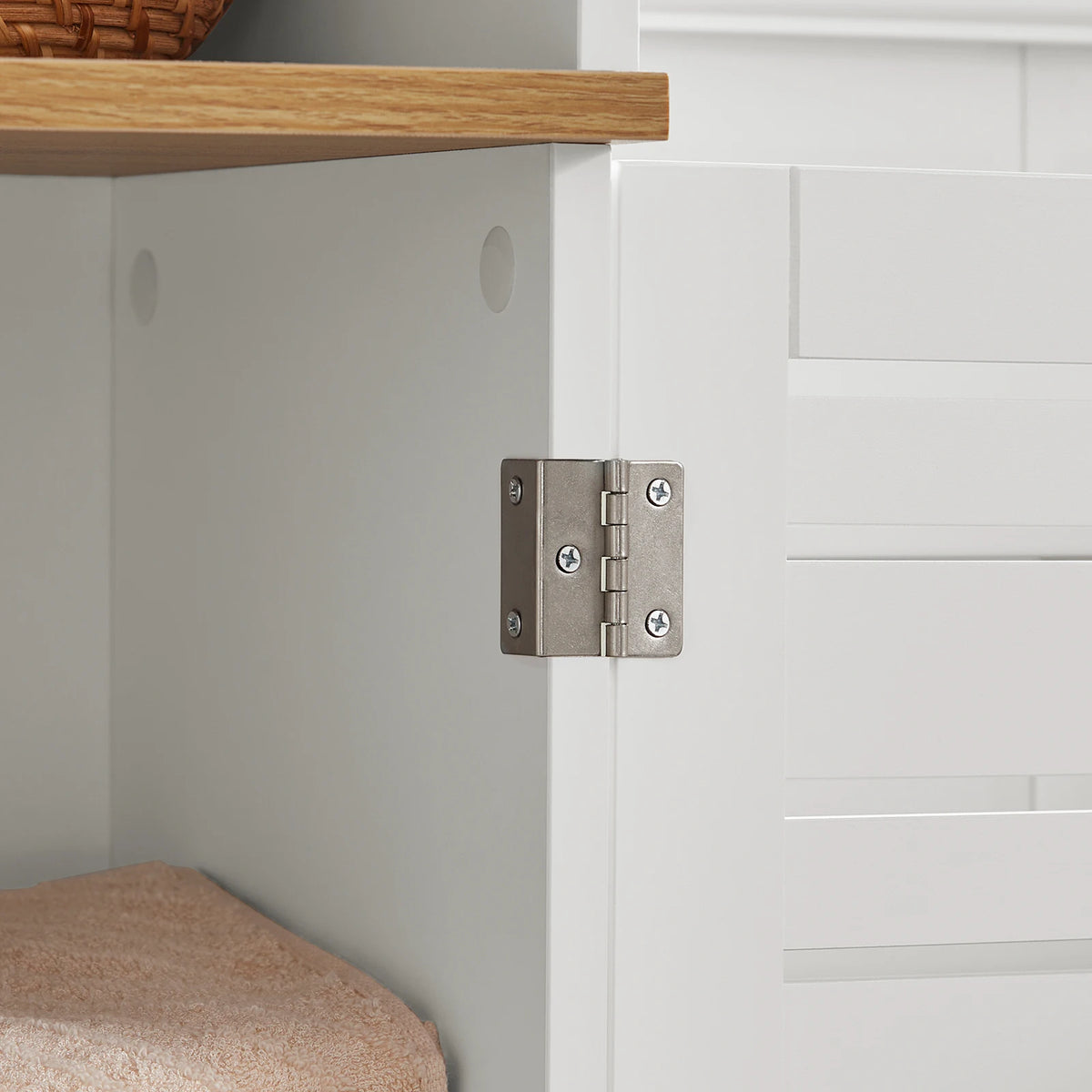 Colonne de salle de bain avec porte 60x160x30cm Alcovea