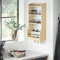 Étagère de salle de bain murale avec étagères Alcovea