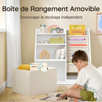 Étagère enfant avec 3 étagères Alcovea