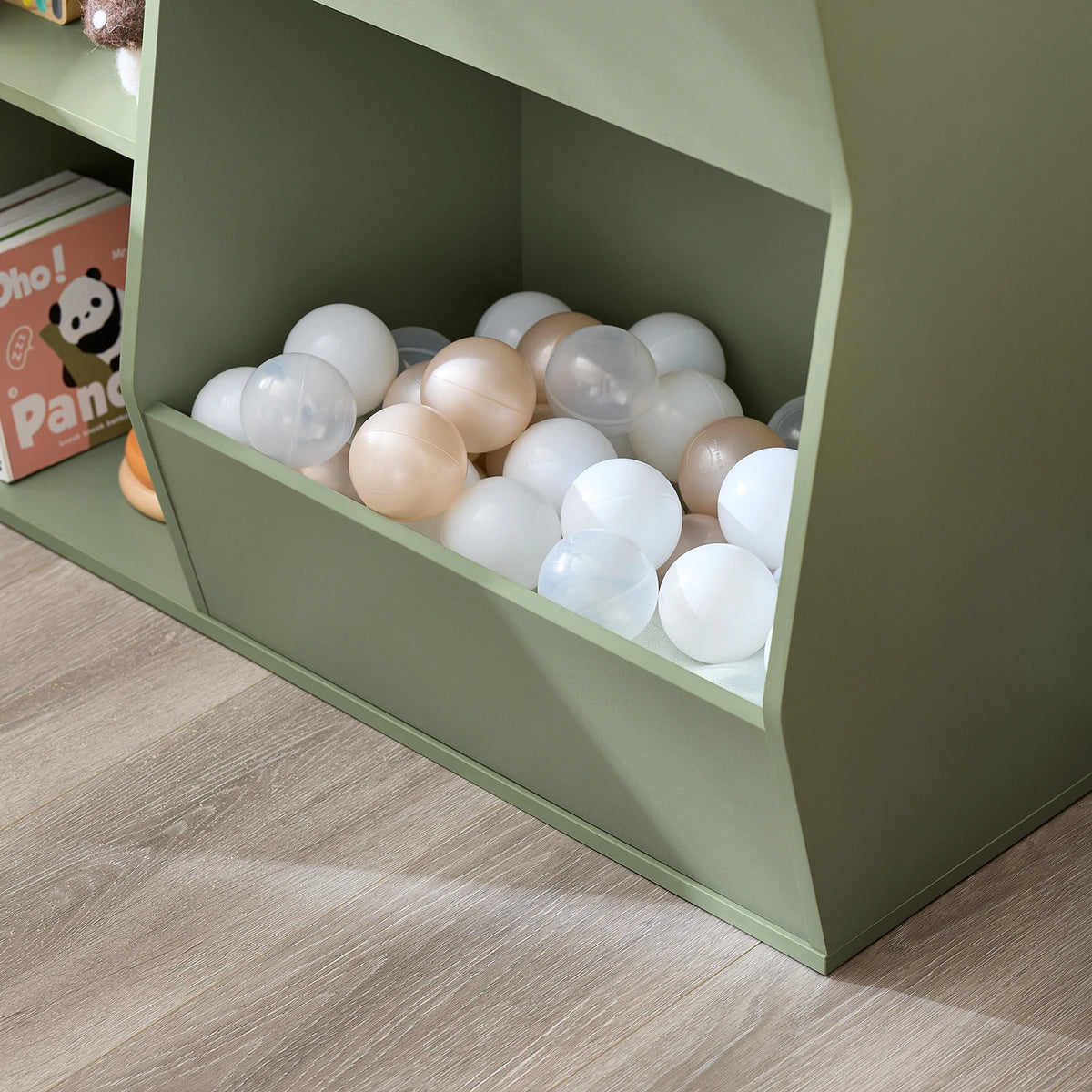 Étagère enfant avec étagères 80x104x34cm Alcovea