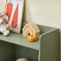 Étagère enfant avec étagères 80x104x34cm Alcovea