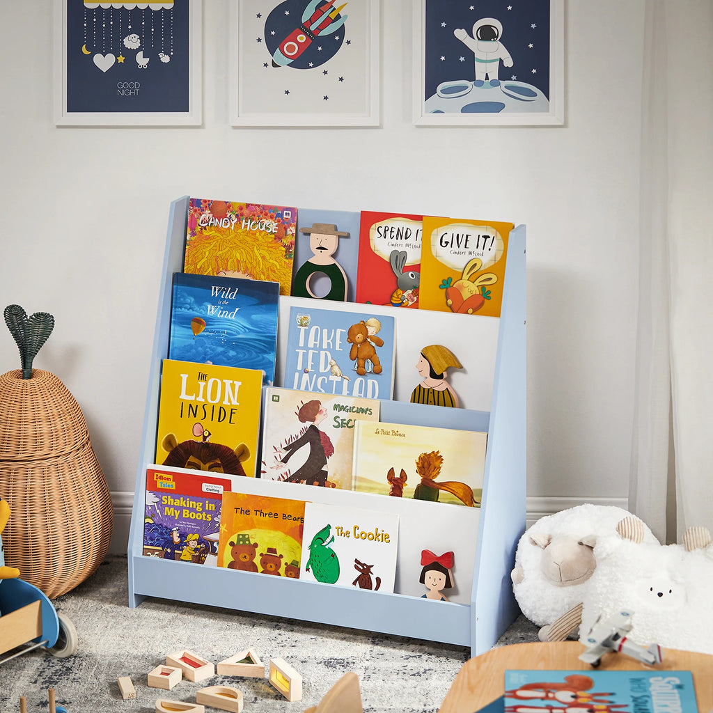 Étagère enfant avec étagères 80x88x30cm Alcovea