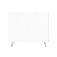 Étagère enfant en bois massif avec étagères 86x77x36cm Alcovea
