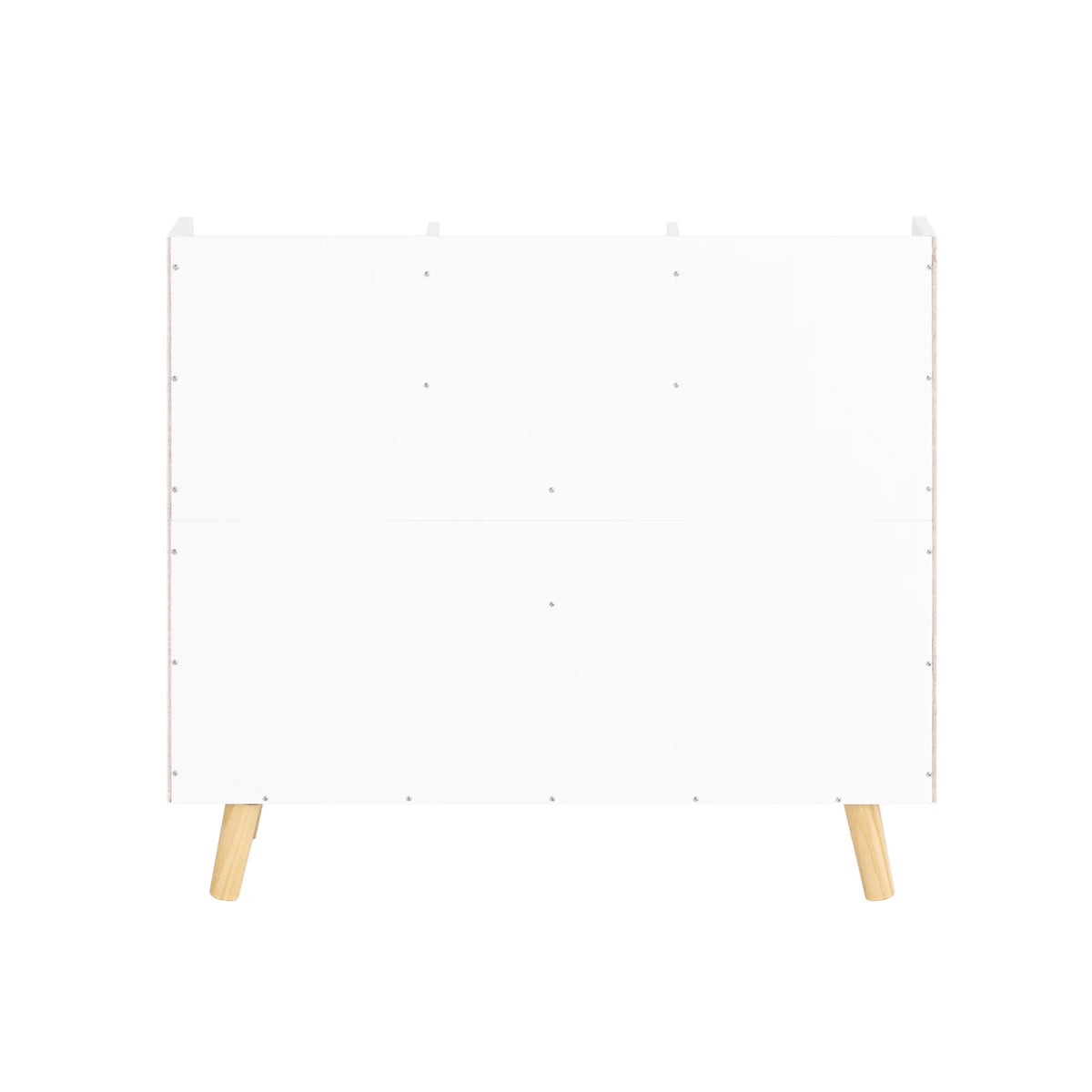Étagère enfant en bois massif avec étagères 86x77x36cm Alcovea