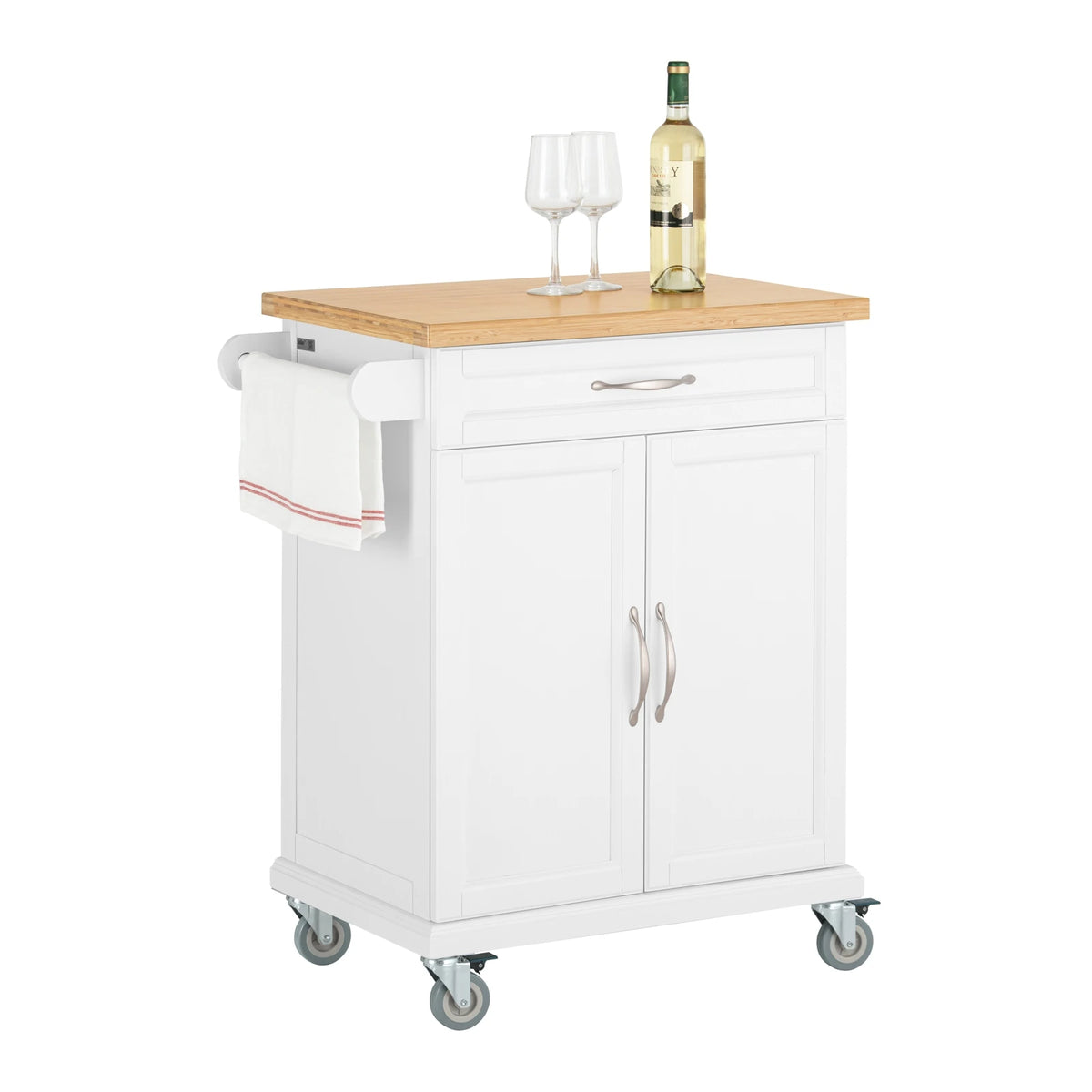 Îlot de cuisine sur roulettes Alcovea