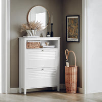 Meuble à chaussures avec tiroirs 80x108x25cm Alcovea