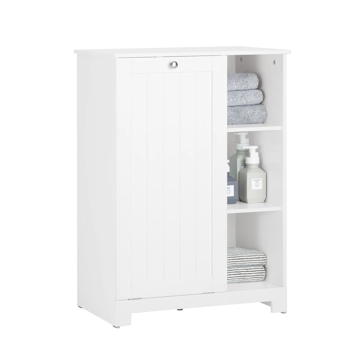 Meuble à linge avec paniers 60x86x37cm Alcovea