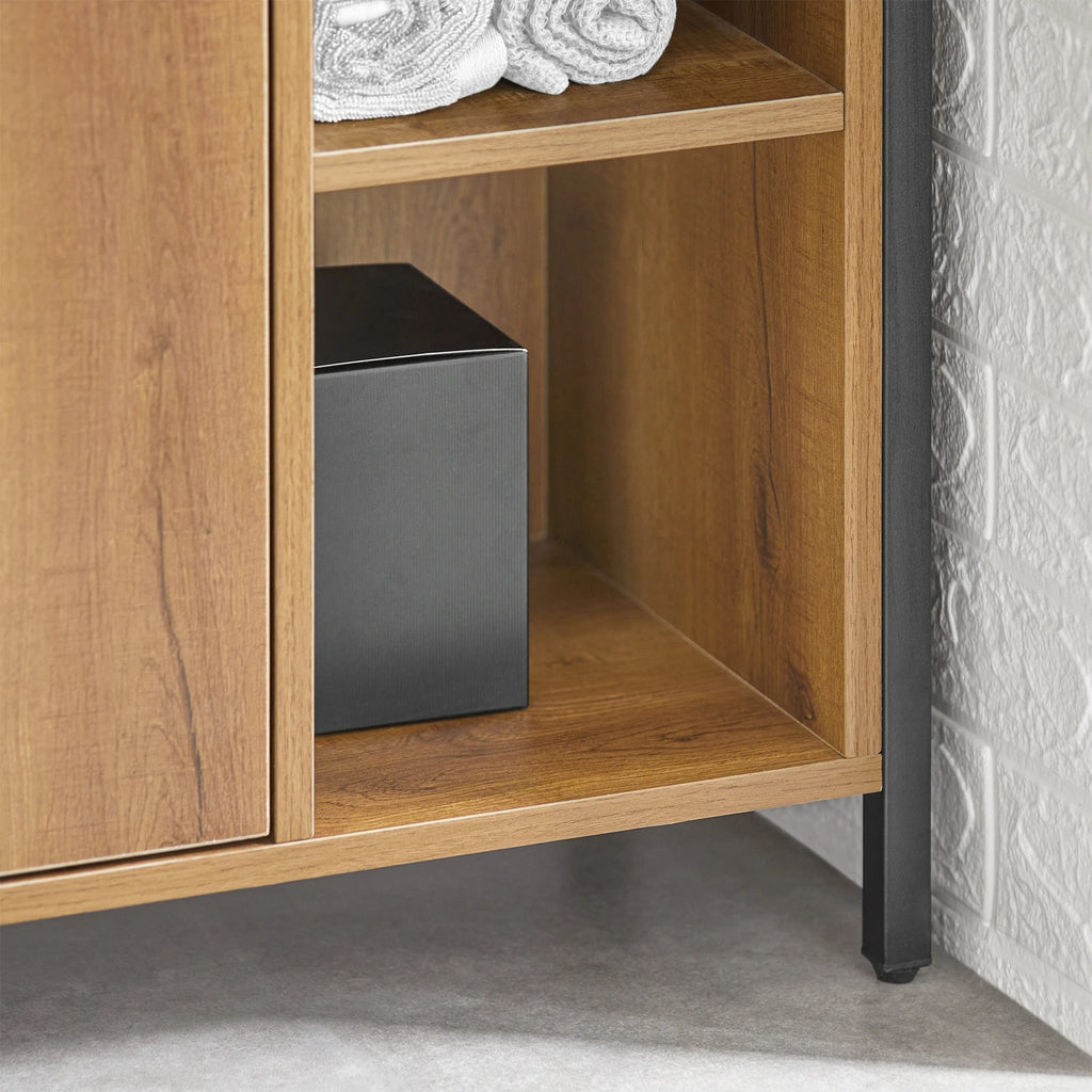 Meuble à linge avec paniers 60x90x30cm Alcovea
