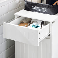 Meuble à linge avec tiroirs et paniers Alcovea