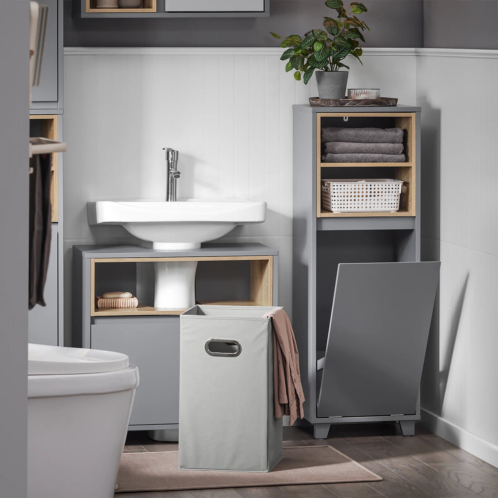 Meuble à linge étroit Alcovea