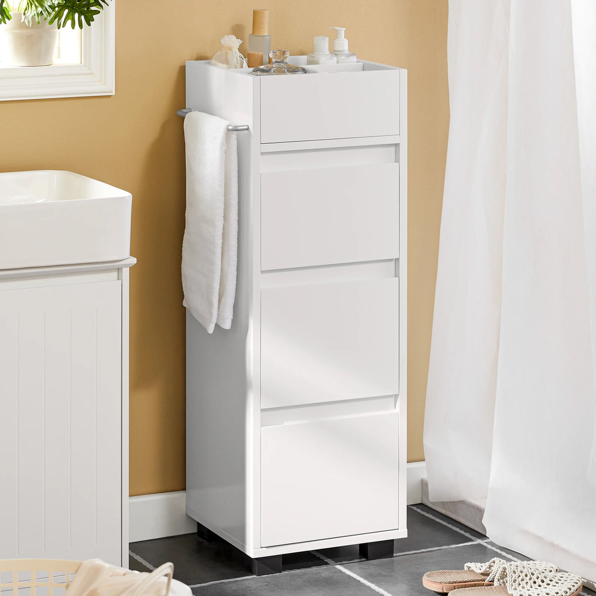 Meuble de salle de bain avec 3 tiroirs Alcovea