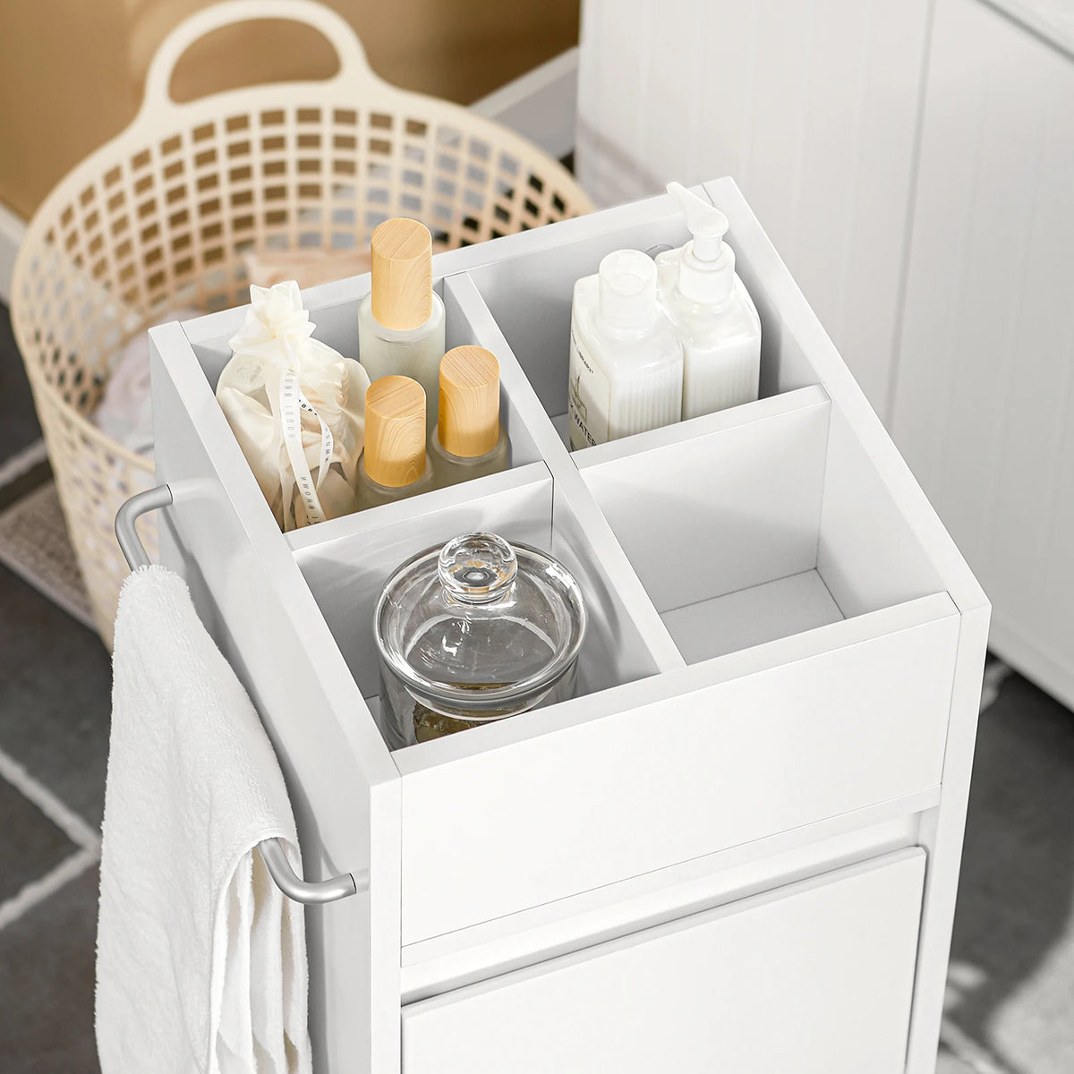Meuble de salle de bain avec 3 tiroirs Alcovea