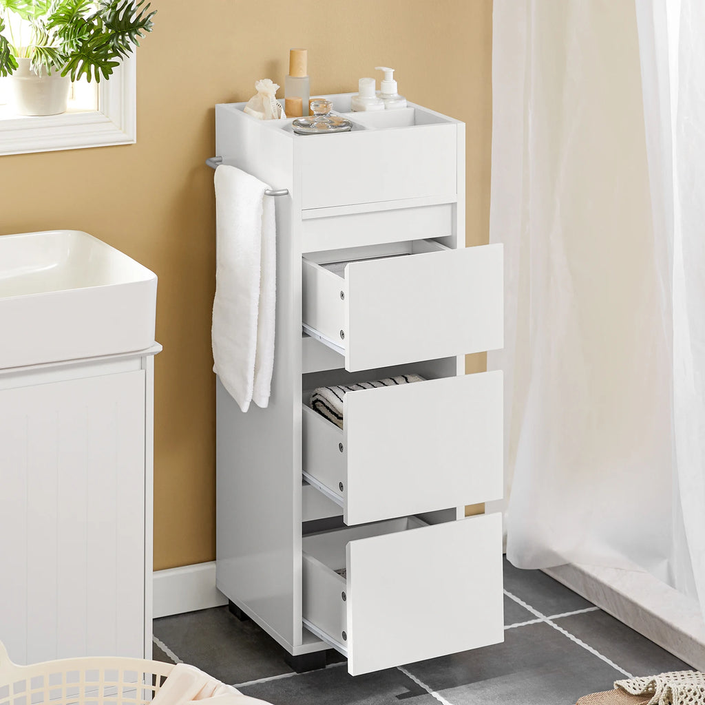 Meuble de salle de bain avec 3 tiroirs Alcovea