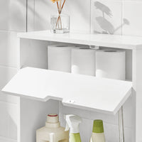 Meuble de salle de bain étroit avec étagères Alcovea