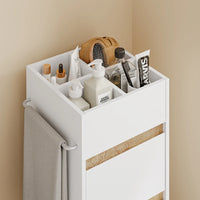 Meuble de salle de bain étroit avec portes Alcovea