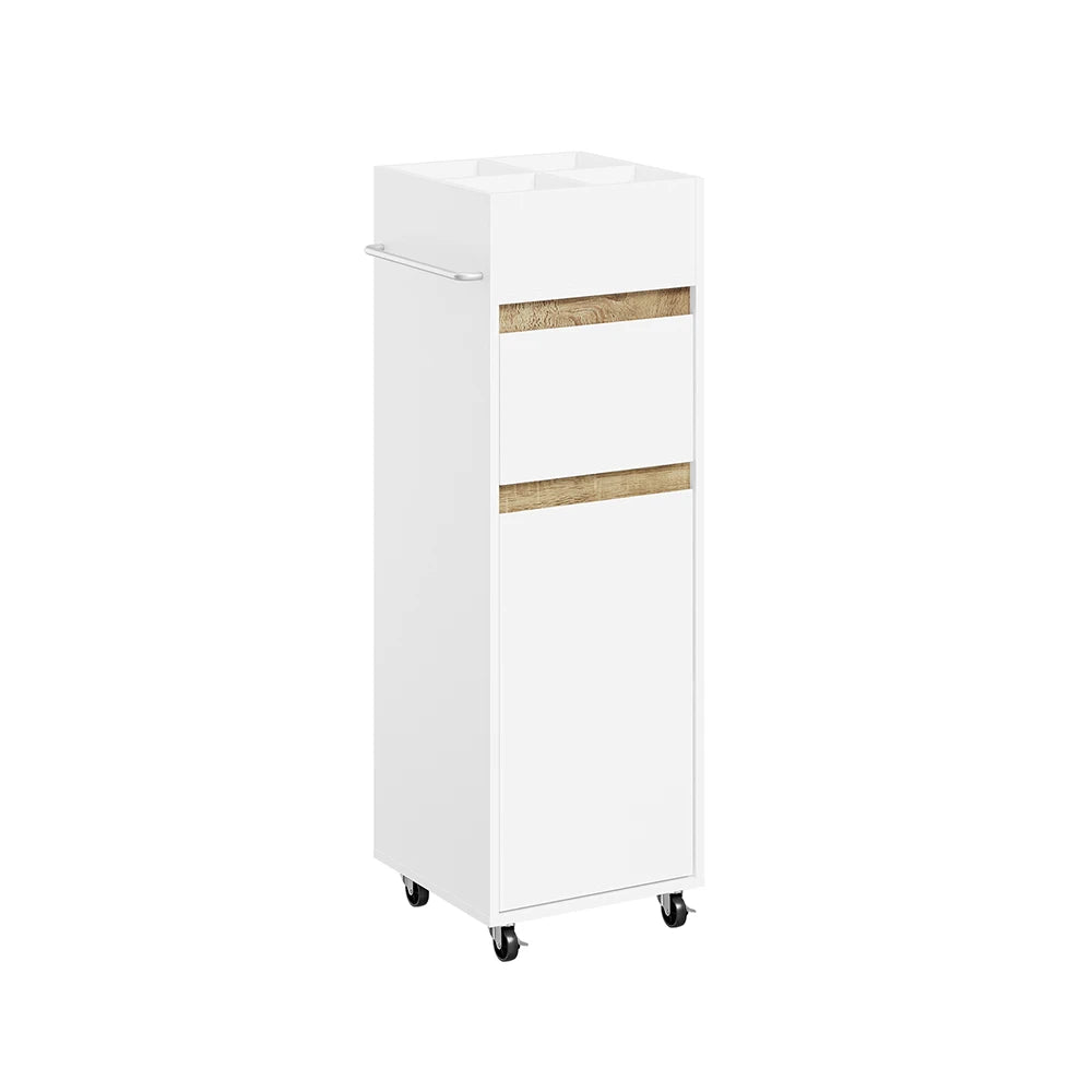 Meuble de salle de bain étroit avec portes Alcovea