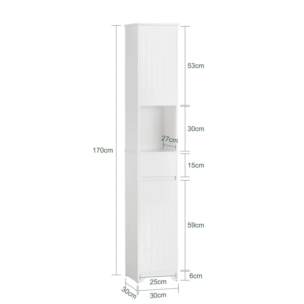Meuble de salle de bain moderne avec portes Alcovea
