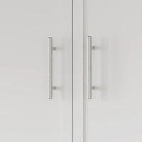 Meuble de salle de bain mural avec 2 portes Alcovea