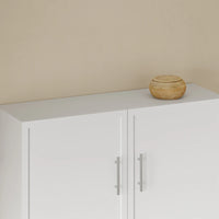 Meuble de salle de bain mural avec 2 portes Alcovea