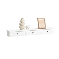 Meuble de salle de bain mural avec 3 tiroirs Alcovea