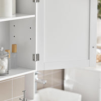 Meuble de salle de bain mural avec portes Alcovea