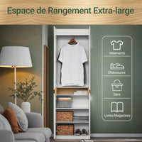 Penderie avec 2 portes Alcovea