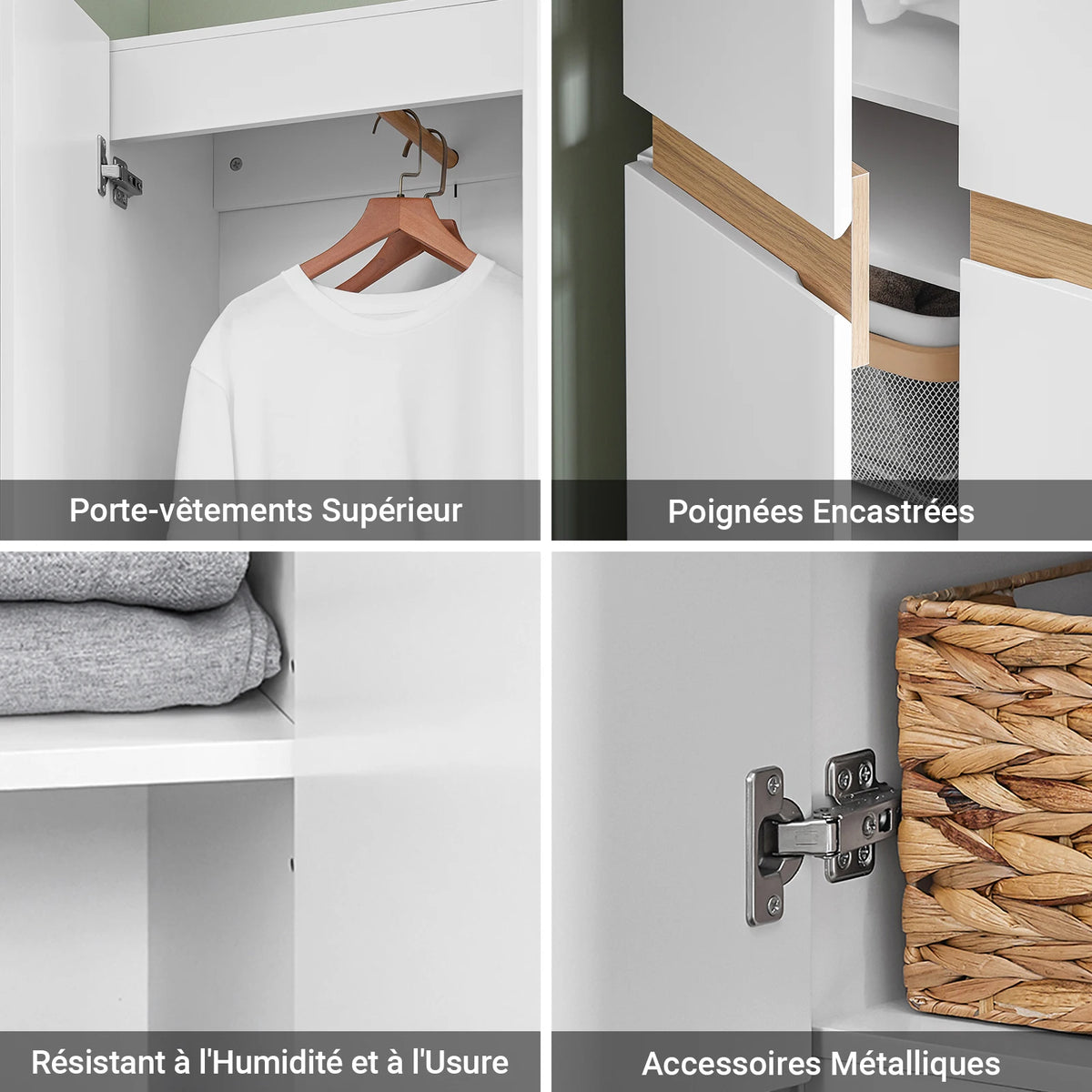 Penderie avec 2 portes Alcovea