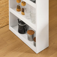 Table de bar avec 3 étagères Alcovea