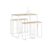 Table de bar avec 4 tabourets Alcovea