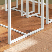 Table de bar avec 4 tabourets Alcovea